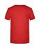 Homme T-shirt cintré col V homme Rouge 7557