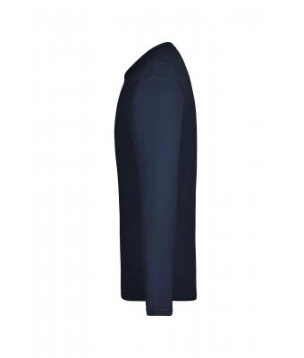 Heren Men's Long-Sleeved Medium Navy 7558