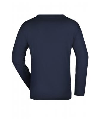 Heren Men's Long-Sleeved Medium Navy 7558