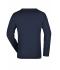 Heren Men's Long-Sleeved Medium Navy 7558
