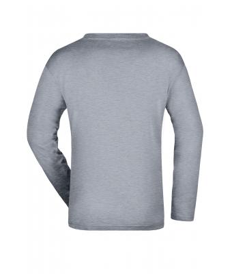 Heren Men's Long-Sleeved Medium Heather-grijs 7558