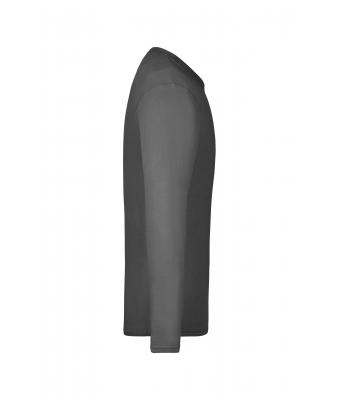 Heren Men's Long-Sleeved Medium Grafiet 7558