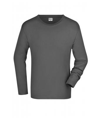Heren Men's Long-Sleeved Medium Grafiet 7558