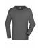 Men Men's Long-Sleeved Medium Graphite 7558