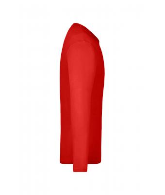 Heren Men's Long-Sleeved Medium Rood 7558