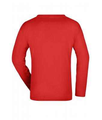 Heren Men's Long-Sleeved Medium Rood 7558
