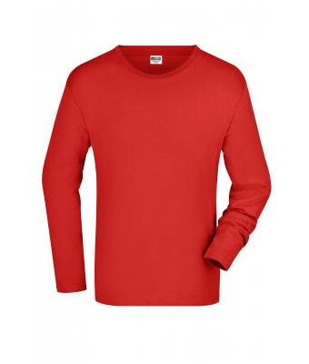 Heren Men's Long-Sleeved Medium Rood 7558