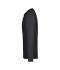 Heren Men's Long-Sleeved Medium Zwart 7558
