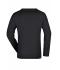 Heren Men's Long-Sleeved Medium Zwart 7558