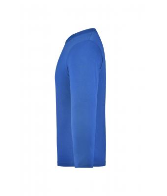 Kids Junior Shirt Long-Sleeved Medium Royal 7978