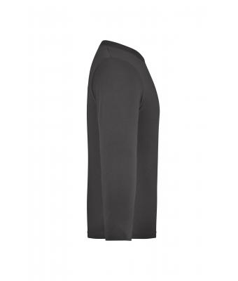 Kids Junior Shirt Long-Sleeved Medium Graphite 7978