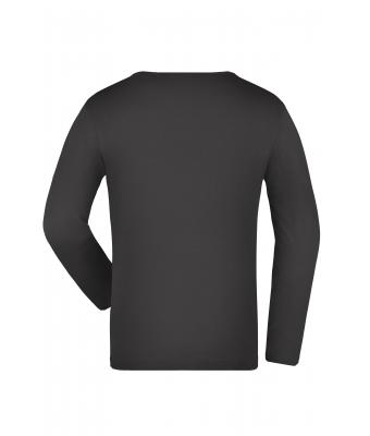 Kids Junior Shirt Long-Sleeved Medium Graphite 7978