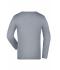 Kids Junior Shirt Long-Sleeved Medium Grey-heather 7978