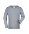 Kids Junior Shirt Long-Sleeved Medium Grey-heather 7978