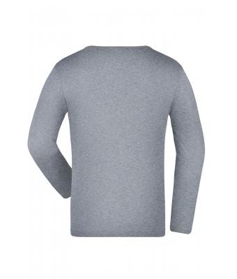 Kinderen Junior Shirt Long-Sleeved Medium Heather-grijs 7978
