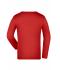 Kids Junior Shirt Long-Sleeved Medium Red 7978