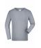 Kinderen Junior Shirt Long-Sleeved Medium Heather-grijs 7978