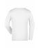 Kinderen Junior Shirt Long-Sleeved Medium Wit 7978