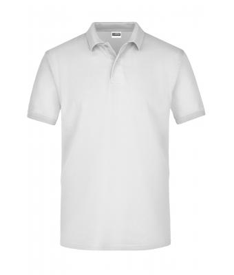 Homme Polo piqué manches courtes homme Blanc 7560