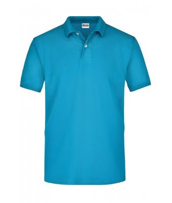 Homme Polo piqué manches courtes homme Turquoise 7560