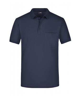 Herren Men's Polo Pocket Navy 7562