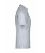 Men Men's Polo Pocket Grey-heather 7562