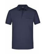 Men Men's Polo Pocket Navy 7562