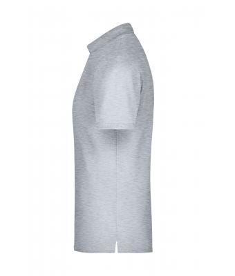 Heren Men's Polo Pocket Heather-grijs 7562