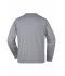 Heren Men's Round Sweat Pocket Heather-grijs 7563