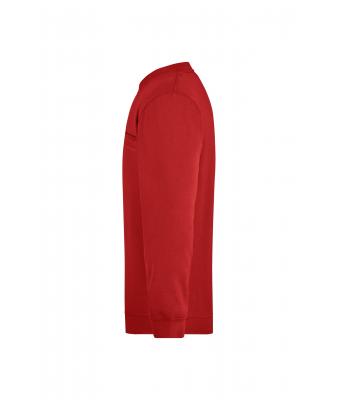 Men Men's Round Sweat Pocket Red 7563
