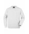 Heren Men's Round Sweat Pocket Wit 7563