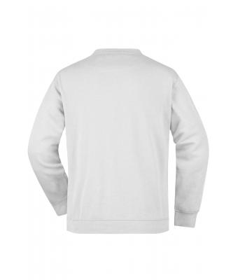 Heren Men's Round Sweat Pocket Wit 7563
