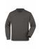 Heren Men's Round Sweat Pocket Grafiet 7563