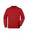 Heren Men's Round Sweat Pocket Rood 7563