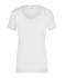 Dames Ladies' Stretch Round-T Wit 7983