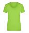 Dames Ladies' Stretch Round-T Lime 7983