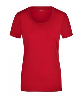 Damen Ladies' Stretch Round-T Red 7983