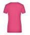 Dames Ladies' Stretch Round-T Roze 7983