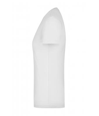 Damen Ladies' Stretch Round-T White 7983