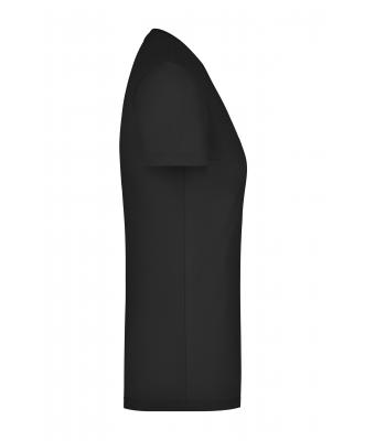 Dames Ladies' Stretch Round-T Zwart 7983