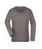 Ladies Ladies' Stretch Shirt Long-Sleeved Charcoal 7984