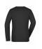 Damen Ladies' Stretch Shirt Long-Sleeved Black 7984