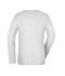 Dames Ladies' Stretch Shirt Long-Sleeved Wit 7984