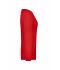 Femme T-shirt femme extensible manches longues Rouge 7984