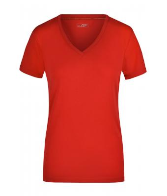 Ladies Ladies' Stretch V-T Red 7985