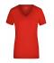 Dames Ladies' Stretch V-T Rood 7985