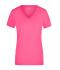 Dames Ladies' Stretch V-T Roze 7985