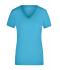 Dames Ladies' Stretch V-T Turquoise 7985