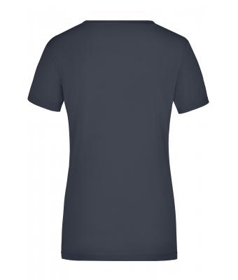 Femme T-shirt femme extensible col V Marine 7985