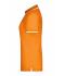Ladies Ladies' Polo Tipping Orange/white 7564